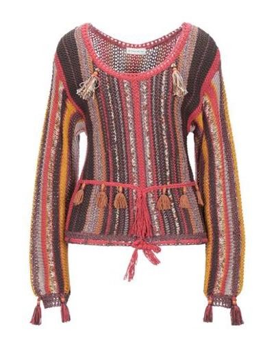 Etro Sweaters In Red