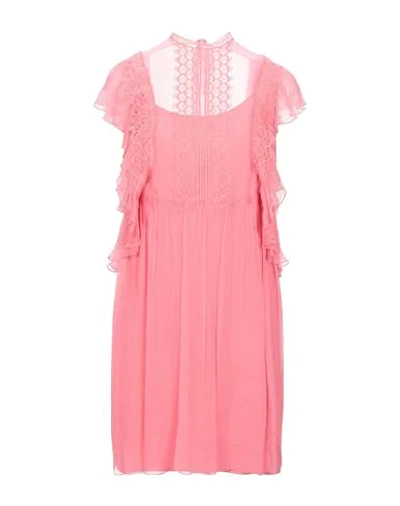 Alberta Ferretti Short Dresses In Pink