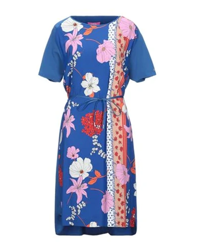 Vdp Club Midi Dresses In Blue