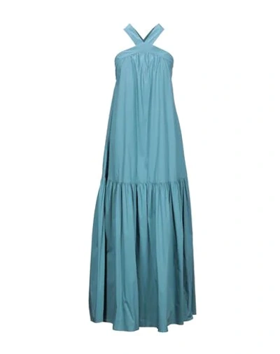 Suoli Long Dresses In Blue