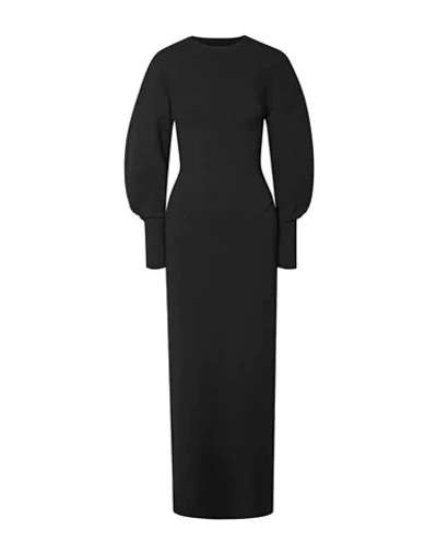 Esteban Cortazar Long Dresses In Black