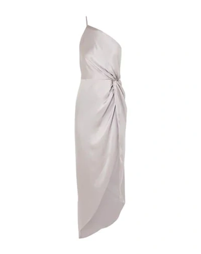 Michelle Mason Short Dresses In Grey