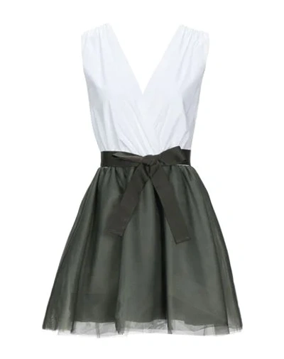 Soallure Short Dresses In Black