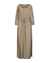 Jijil Long Dresses In Beige