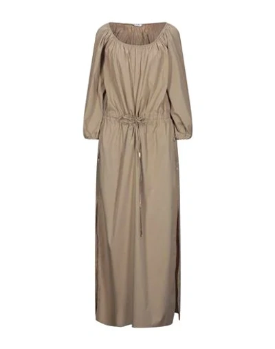 Jijil Long Dresses In Beige