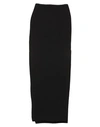 Rick Owens Long Skirts In Black