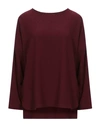 Seventy Sergio Tegon Blouse In Maroon