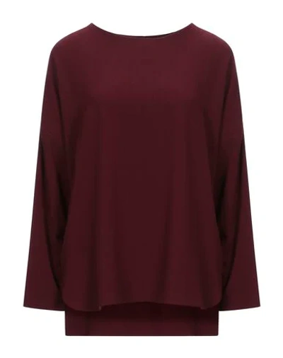 Seventy Sergio Tegon Blouse In Maroon