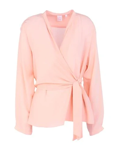 Archivio '67 Blouses In Salmon Pink