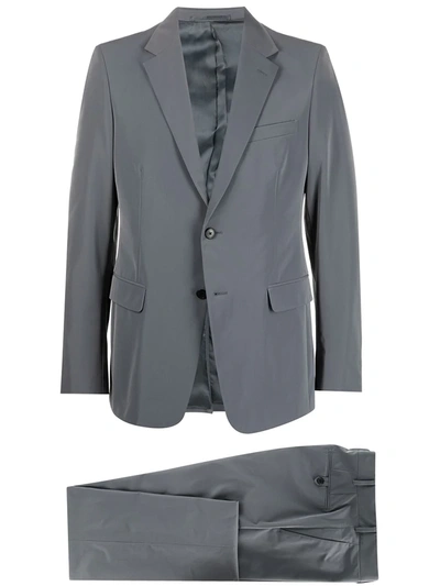 Prada Single-breasted Two-piece Suit In Grey