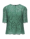 Dolce & Gabbana Blouses In Green