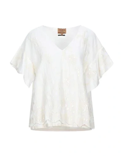 Alessia Santi Blouse In White