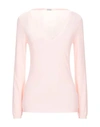 Malo Sweaters In Light Pink