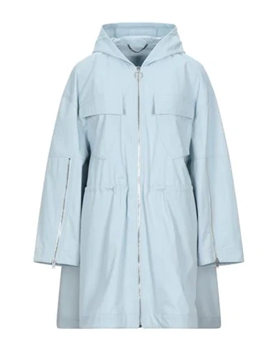 Stella Mccartney Coats In Sky Blue
