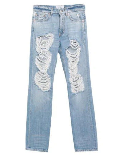 Givenchy Women's  Light Blue Cotton Jeans