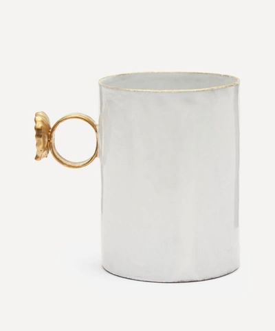 Astier De Villatte Serena Shell Cup In White