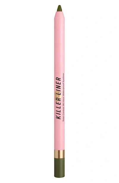 Too Faced Killer Liner 36 Hour Waterproof Gel Eyeliner Killer Camo 0.04 oz In Killer Camo