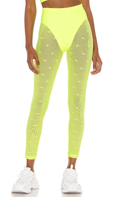 Adam Selman Sport French Cut Leggings In Neon