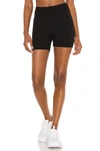 Year Of Ours Technical Stretch-knit Shorts In Black