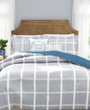 MYTEX HOME SWEET HOME CANTON PLAID 5-PC QUEEN COMFORTER SET WITH EMBROIDERY BEDDING