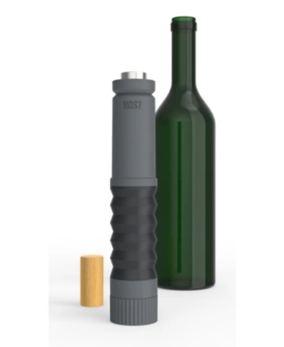 Host Air Pop Wine Bottle Opener In Gray