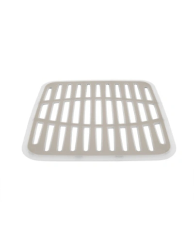 Spectrum Cora Kitchen Sink Mat, Small In Brown