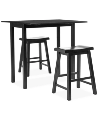 Safavieh Ardon 3-piece Pub Table Set In Espresso