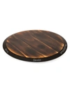 PICNIC TIME LAZY SUSAN WOODEN REVOLVING SERVING TRAY,400012038649