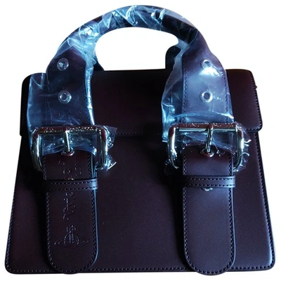 Pre-owned Vivienne Westwood Burgundy Leather Handbag