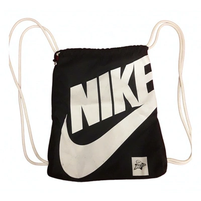 Pre-owned Nike Cloth Bag In Black
