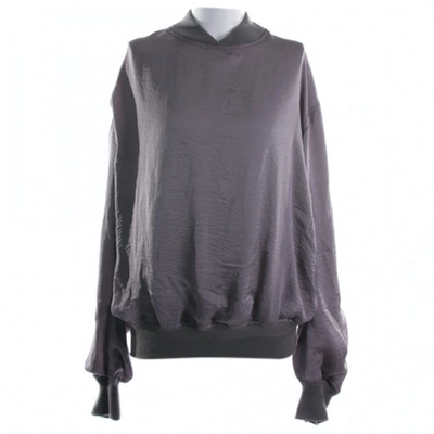 Pre-owned Haider Ackermann Jersey Top In Grey