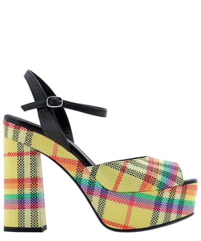 Strategia Multicolor Fabric Sandals