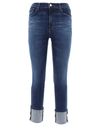 J BRAND CUFFED DENIM PANTS