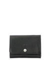 IL BISONTE LEATHER WALLET WITH BUTTON