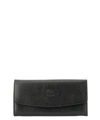 IL BISONTE LEATHER WALLET WITH LOGO