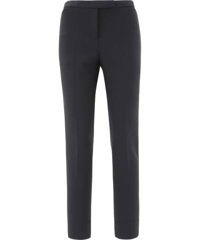 Peserico Tailored Wool Trousers In Black