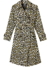 MARC JACOBS LEOPARD-PRINT TRENCH COAT