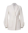 DOROTHEE SCHUMACHER SOPHISTICATED PERFECTION JACKET IN CANVAS WHITE