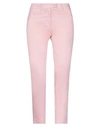 DONDUP DONDUP WOMAN PANTS PINK SIZE 27 COTTON, ELASTANE,13377502TI 4