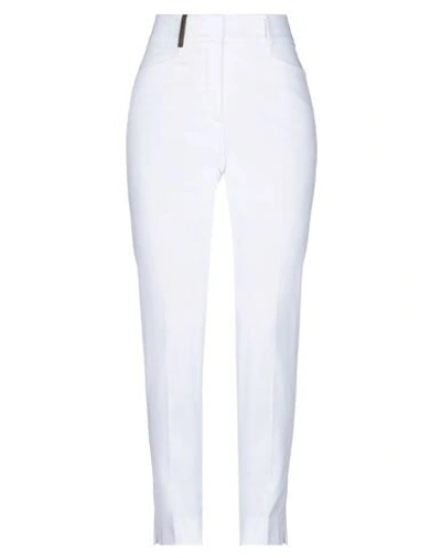 Peserico Pants In White