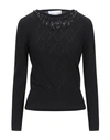 Giorgio Grati Sweaters In Black