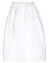 Marni Midi Skirts In White