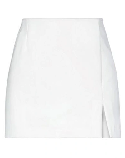 Vicolo Mini Skirt In White