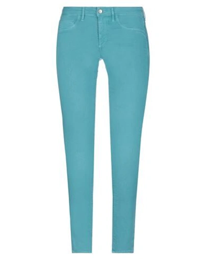 Fred Perry Jeans In Turquoise