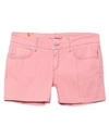 Meltin' Pot Denim Shorts In Pink