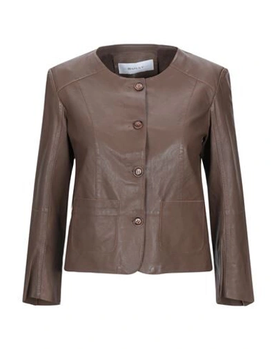 Bully Suit Jackets In Dark Brown