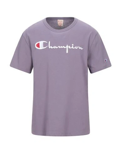 Champion T-shirt In Purple