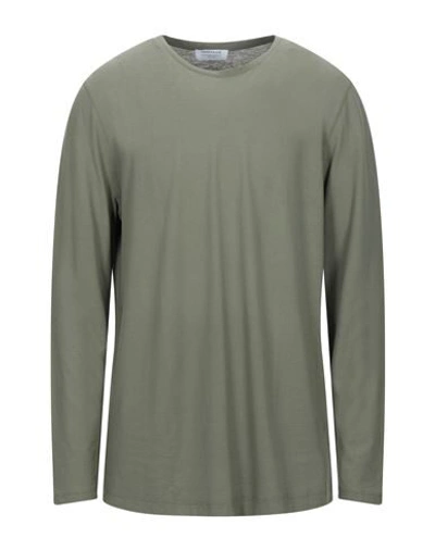 Heritage T-shirts In Military Green