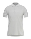 Alpha Studio Polo Shirts In Light Grey