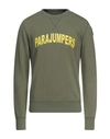 Parajumpers Sweatshirts In Military Green